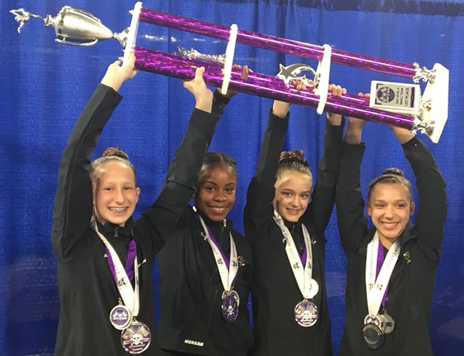 Bright Raven Level 6 Team Places 1st at Gasparilla