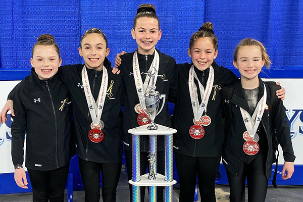 Bright Raven Gymnastics Team Girls